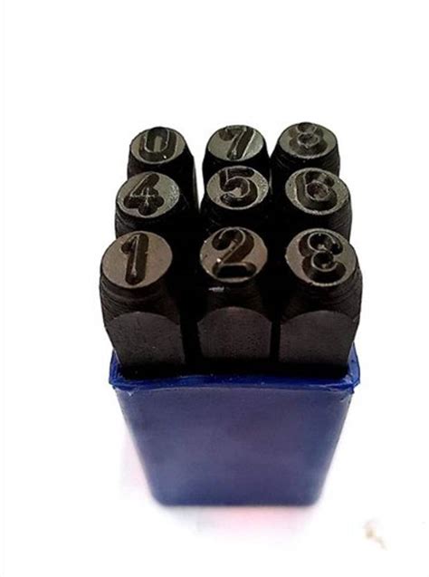 Flipkart.com | SAMENX Number Punch Set 9pcs 4mm| 9 Numbers (0 to 9 ...