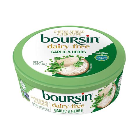 Boursin Dairy-Free Cheese Spread Alternative, Garlic Nepal | Ubuy