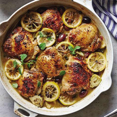 Mediterranean Chicken with Lemons & Olives: A Perfect Blend of Flavors ...