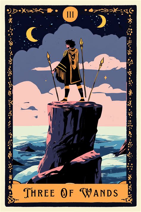 The Three Of Wands Meaning (Tarot Card Suit Of Wands)