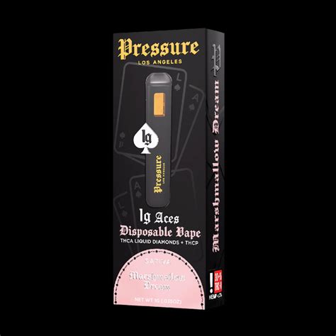 Pressure LA Marshmallow Dream | Sativa | 1g Disposable – Pressure Los ...