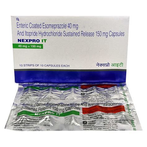 Nexpro IT Capsule | Uses, Side Effects, Price | Apollo Pharmacy