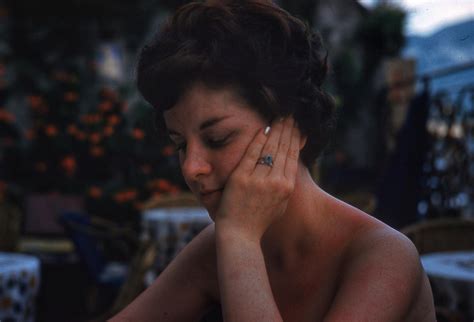 My paternal grandmother on her honeymoon ~1960 : r/oldphotos