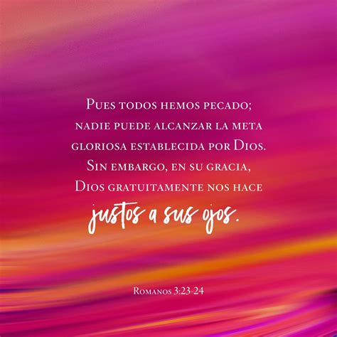 Versículo del Día - Romanos 3:23 | The Bible App | Bible.com | Palabra ...