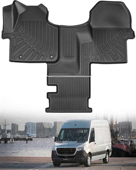 Icyhaws® Floor Mats for Mercedes Benz Sprinter 2500/3500 2019-2025 With ...