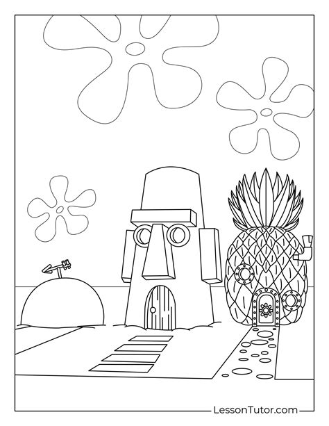 Spongebob Huis Tekening