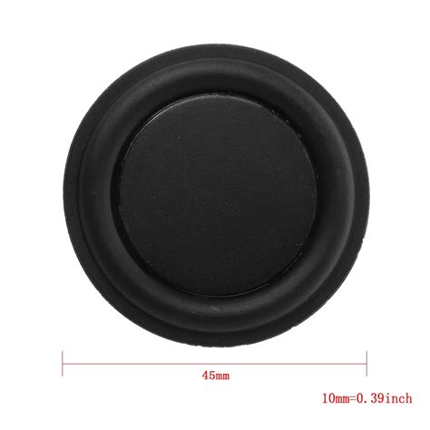 Buy Round 45mm Passive Radiator Bass Speaker Woofer Vibrating Plate ...