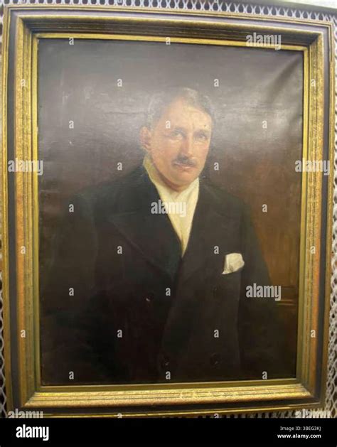 This portrait by William Carter (1863–1939) captures the likeness of ...