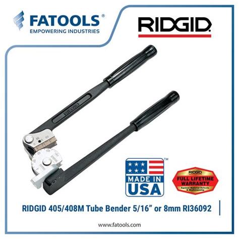 Jual RIDGID 36092 405/408M Tube Bender 5/16" or 8mm - Jakarta Pusat ...