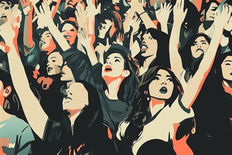 Image result for CWC Final Fan Girls Crowd