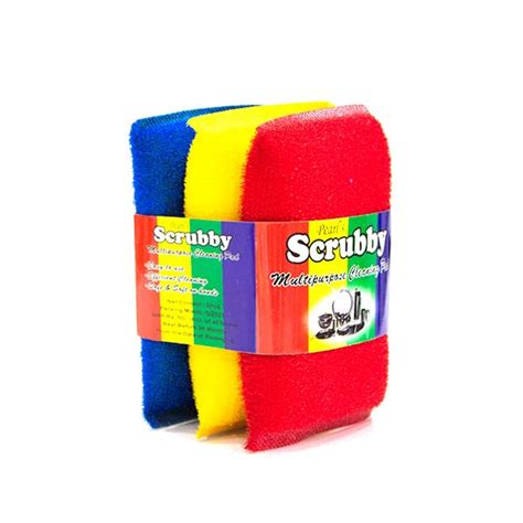 Pearl's Scrubby Multipurpose clean Pad Pack Of 3 : Amazon.in: Home ...