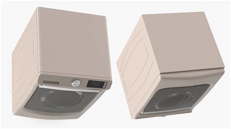 3D Washing Machine Beige | 3D Molier International