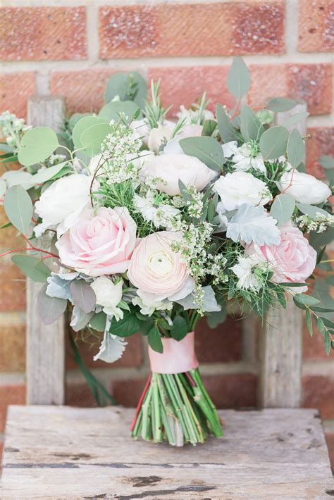 Blush Pink Wedding Bouquet at Charlotte Stretton blog