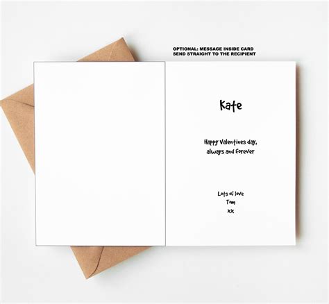 Ich Liebe Dich - German I Love You Card - Custom Text Available - Blank ...