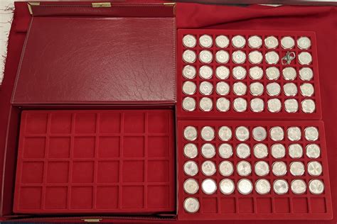 Bundesrepublik Deutschland 72 x 5 DM Silbermünzen 1951 - 1974 ...