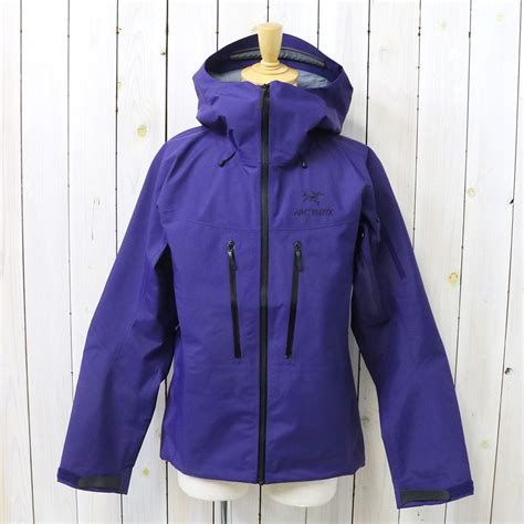 ARC'TERYX (アークテリクス): Alpha SV Jacket (Soulsonic/Black) – Reggieshop