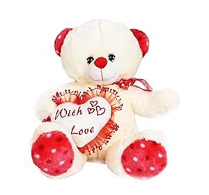Buy MS Traders Soft Teddy Bear with love Toy For Kids(Sandal & Red ...