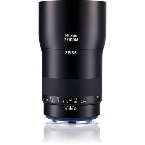 ZEISS Milvus ZE 2/100M Macro Camera Lens for Canon EF-Mount SLR/DSLR ...