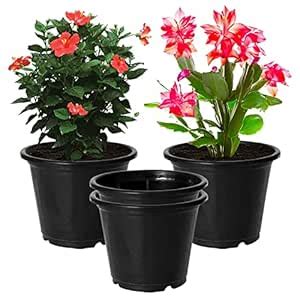 Kuber Industries Plastic Planters|Gamla|Flower Pots for Garden Nursery ...