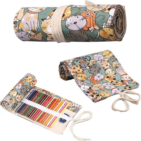 Buy Party Propz Nylon Roll Up Pencil Pouch- 1Pc Paint Brush Pouch For ...