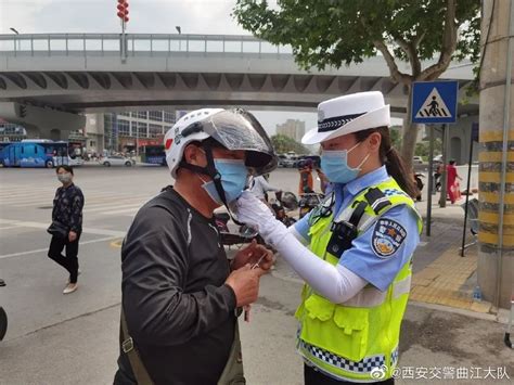戴头盔了吗？今日起，西安交警将集中开展"一盔一带"安全整治行动_生态陕西
