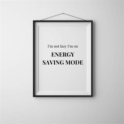 Buy Saving Energy Poster Online In India - Etsy India