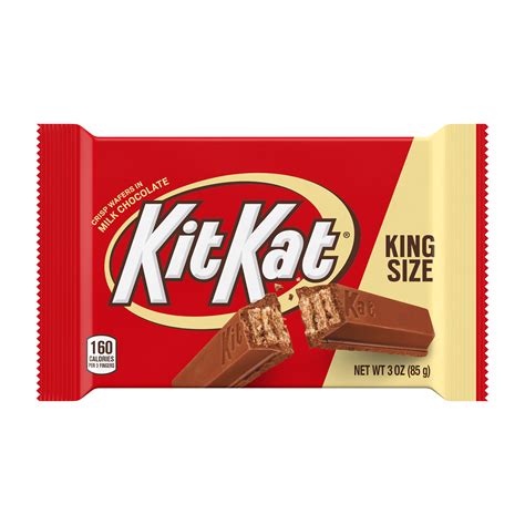 KIT KAT® Milk Chocolate King Size Candy Bar, 3 oz