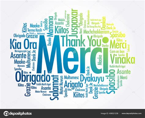 Merci Thank You In French