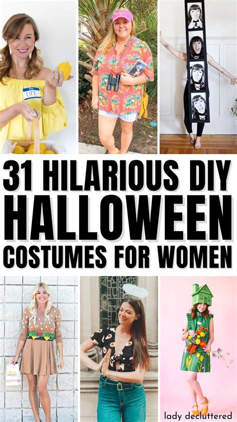 31 easy and funny halloween costumes for women – Artofit