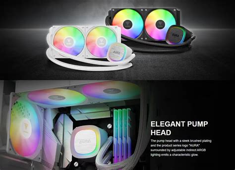 Gamdias Aura GL240 V2 WH CPU Liquid Cooler
