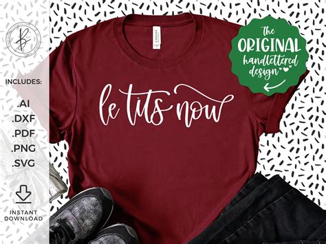 Le Tits Now Graphic by BeckMcCormick · Creative Fabrica