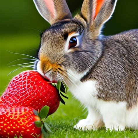 Can Rabbits Eat Strawberries- Strawberry Passion