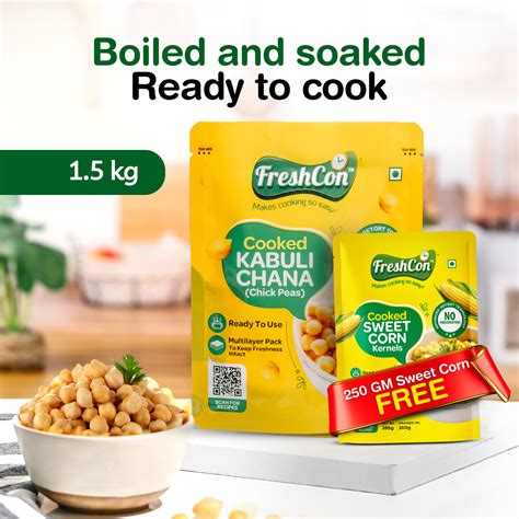Freshcon Cooked Ingredients – freshconindia
