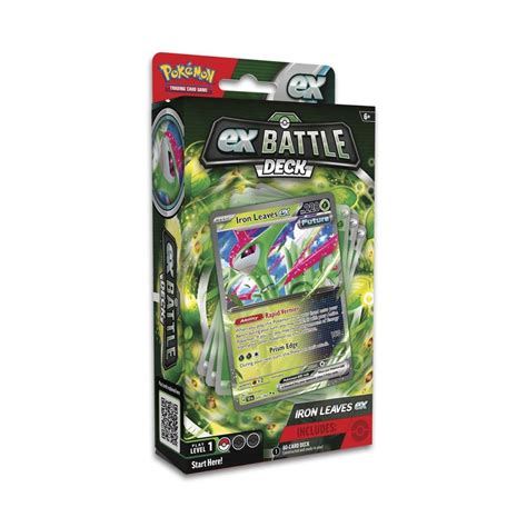 Pokémon TCG: Iron Leaves ex Battle Deck | Pokémon Center Official Site