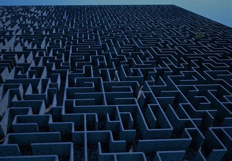 The Maze Runner Maze Map