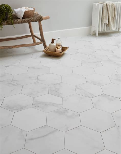 Symphony Hex Tile - Italian Marble | Flooring Superstore