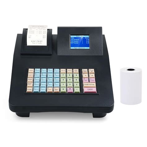 FAPAO Electronic Cash Register,Electronic Cash Register with 48 Keys ...
