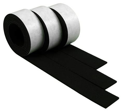 Buy XCELRubber Weather Stripping Door Seal Strip Foam Tape, Various ...