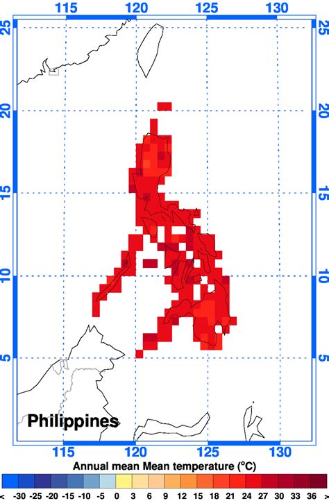 Philippines Climate Map