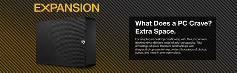 Seagate Expansion 10TB Desktop External HDD - USB 3.0 for Windows and ...