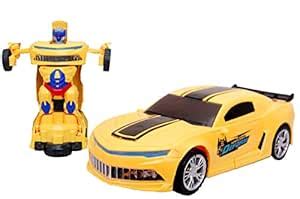 Geet Creation Super Toy car to Robot converting Transforming Toy with ...