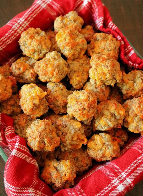 How to Make Sausage Balls Without Bisquick - Kindly Unspoken