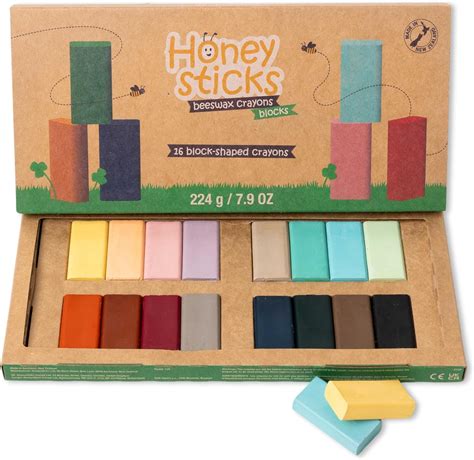 Honeysticks Block Crayons 16 Pack, Non Toxic Crayons India | Ubuy