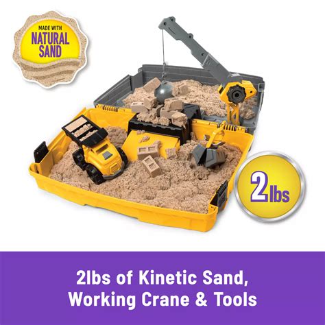 Kinetic Sand Construction Site Playset - Shop Yard & sandbox toys at H-E-B