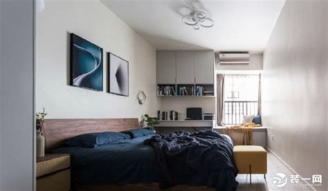 富力华庭70㎡公寓现代简约风格装修效果图-装修效果图_风格样板间-包头海天装饰