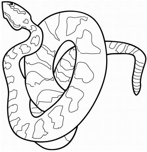 Snake Coloring Pages