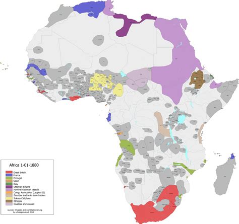 Africa in 1880. - Maps on the Web