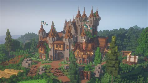 Minecraft Medieval Castle Floor Plans