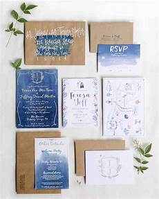 Watercolor Wedding Invitations by The Loveliest Watercolor Wedding Invitations Martha Watercolor Wedding Invitations