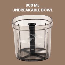 Borosil EazyPull Chopper with 6 Blades, Pull Chopper with Durable ...